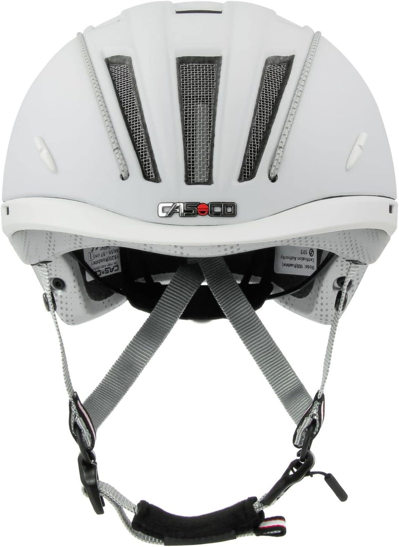 Casco Erwachsene Fahrradhelm Roadster TC M (55-57 cm) Weiss, M (55-57 cm) Weiss