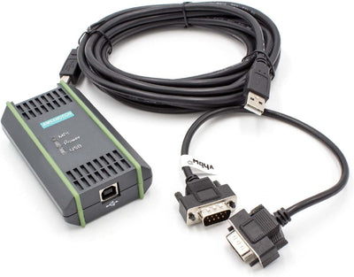 vhbw Programmierkabel USB Steuerungssystem kompatibel mit Siemens Simatic S7-200, S7-300, S7-400 - A