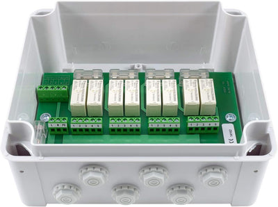 3T-MOTORS Motorgruppensteuergerät für 4 Rolladenmotore MSG4/AP, Rolladensteuerung, Motor Einzel- und