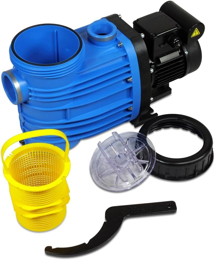 BADU Magna 12 Poolpumpe - Selbstansaugend, leise & salzwasserbeständig für Pools bis 60m³ - 12m³/h F