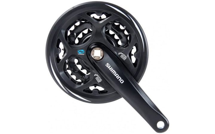 SHIMANO Kurbelgarnitur 8-Fach schwarz FC-M311 42/32/22T 170mm Einheitsgrösse, Einheitsgrösse