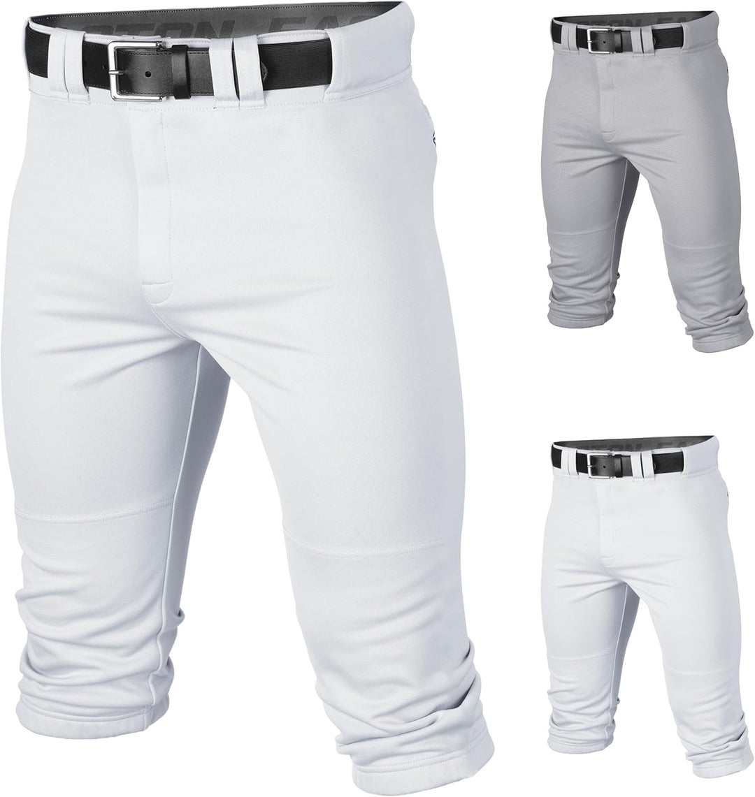Easton Jungen Rival+ Baseball-Hose Weiss, Einfarbig L, Weiss, Einfarbig L