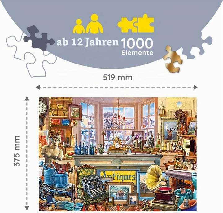Holz Puzzle 1000 Antiquitätenladen