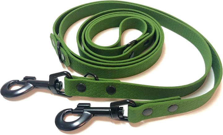 3-fach verstellbare Leine, Hundeleine aus Hexa-Gurtband (4m), 4m