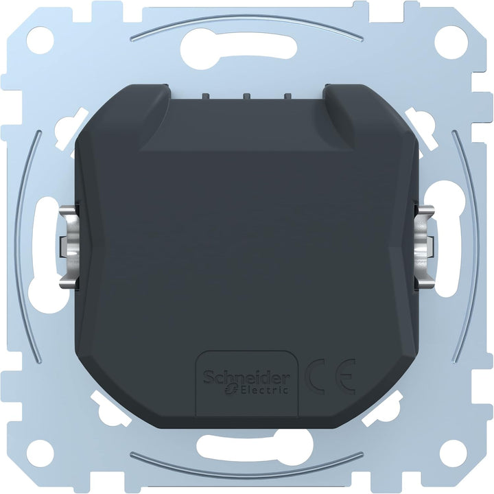 Schneider Electric Merten MEG5152-0000 Unterputz Elektronik Schalt Einsatz 2-fach 50-220 VA, für ohm