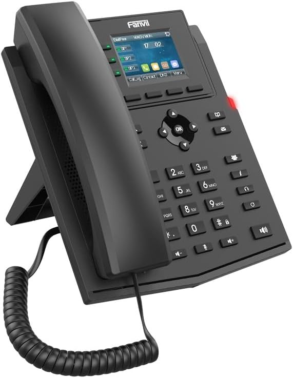 Fanvil X303P IP-Telefon Schwarz 4 Zeilen LCD