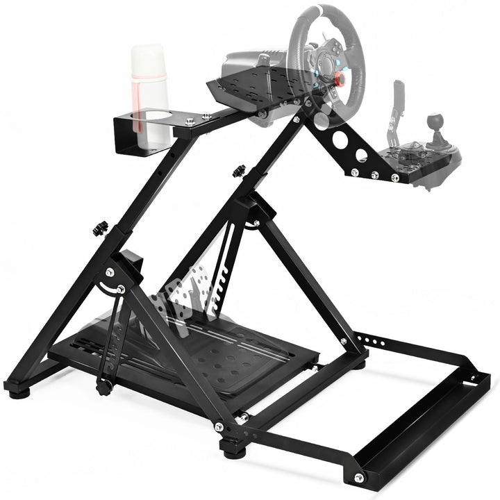 Dardoo X Frame Racing Wheel Stand Faltbare Passform für Logitech G25 G27 G29 G920, für Thrustmaster