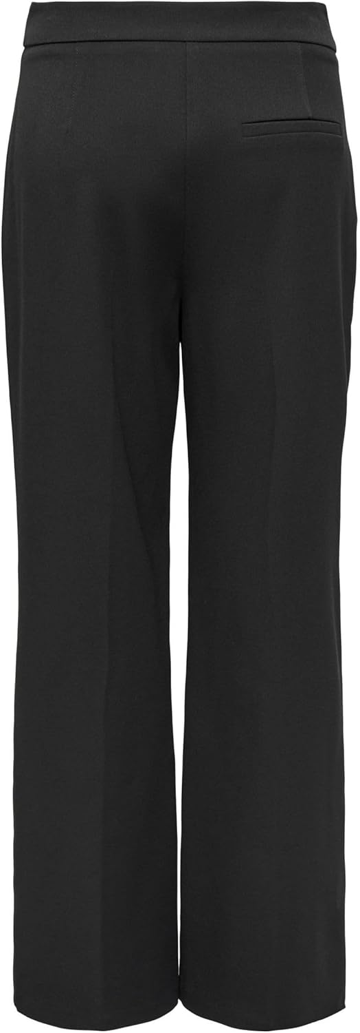 ONLY Damen Onlmia Hw Straight Pant Tlr Noos 34W / 32L Schwarz, 34W / 32L Schwarz