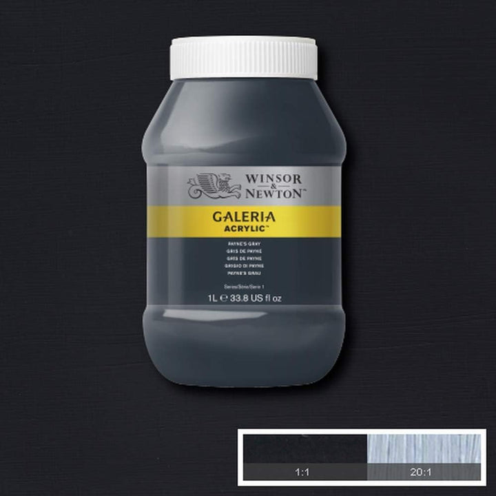 Winsor &amp; Newton 2154465 Galeria Acrylfarbe, hohe Pigmentierung, lichtecht, buttrige Konsistenz, 1000