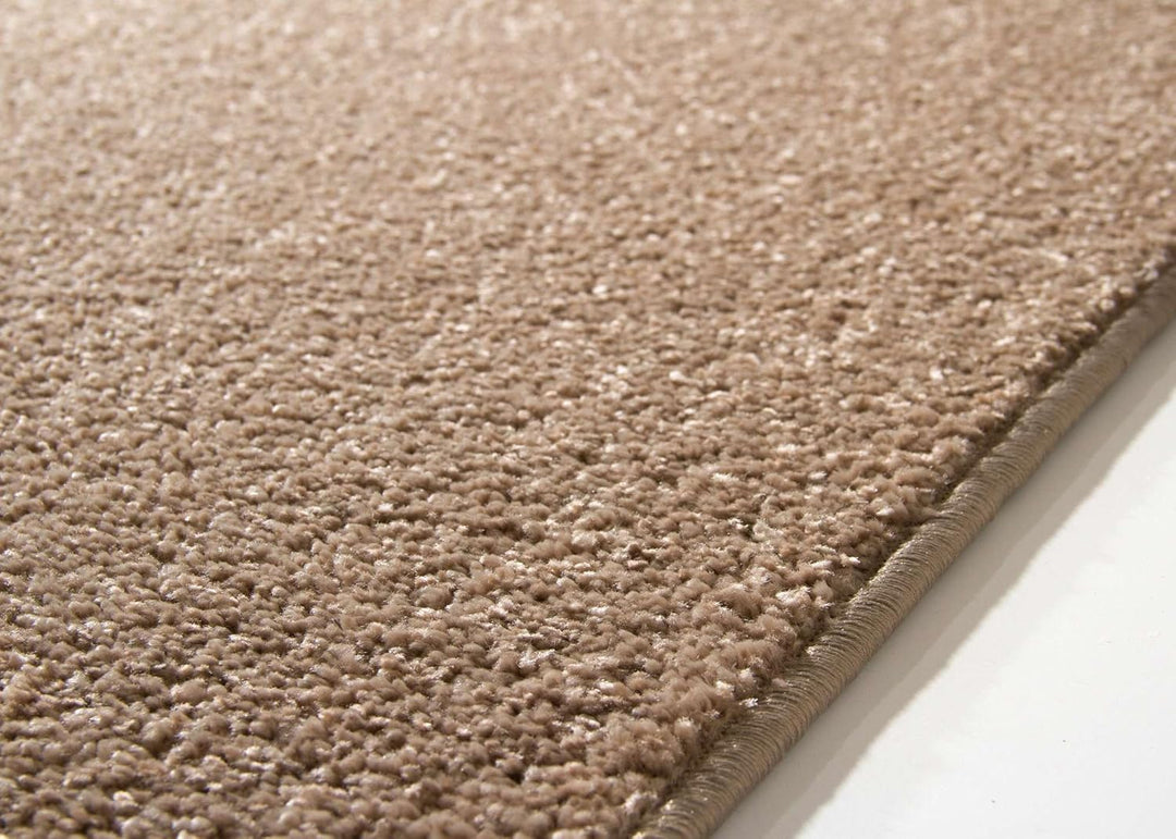 Steffensmeier Kurzflor Teppich Cambridge, Wohnzimmer, Schlafzimmer, in Sand, Grösse: 120x180 cm 120x