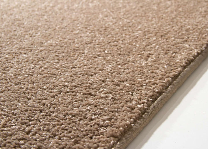 Steffensmeier Kurzflor Teppich Cambridge, Wohnzimmer, Schlafzimmer, in Sand, Grösse: 120x180 cm 120x