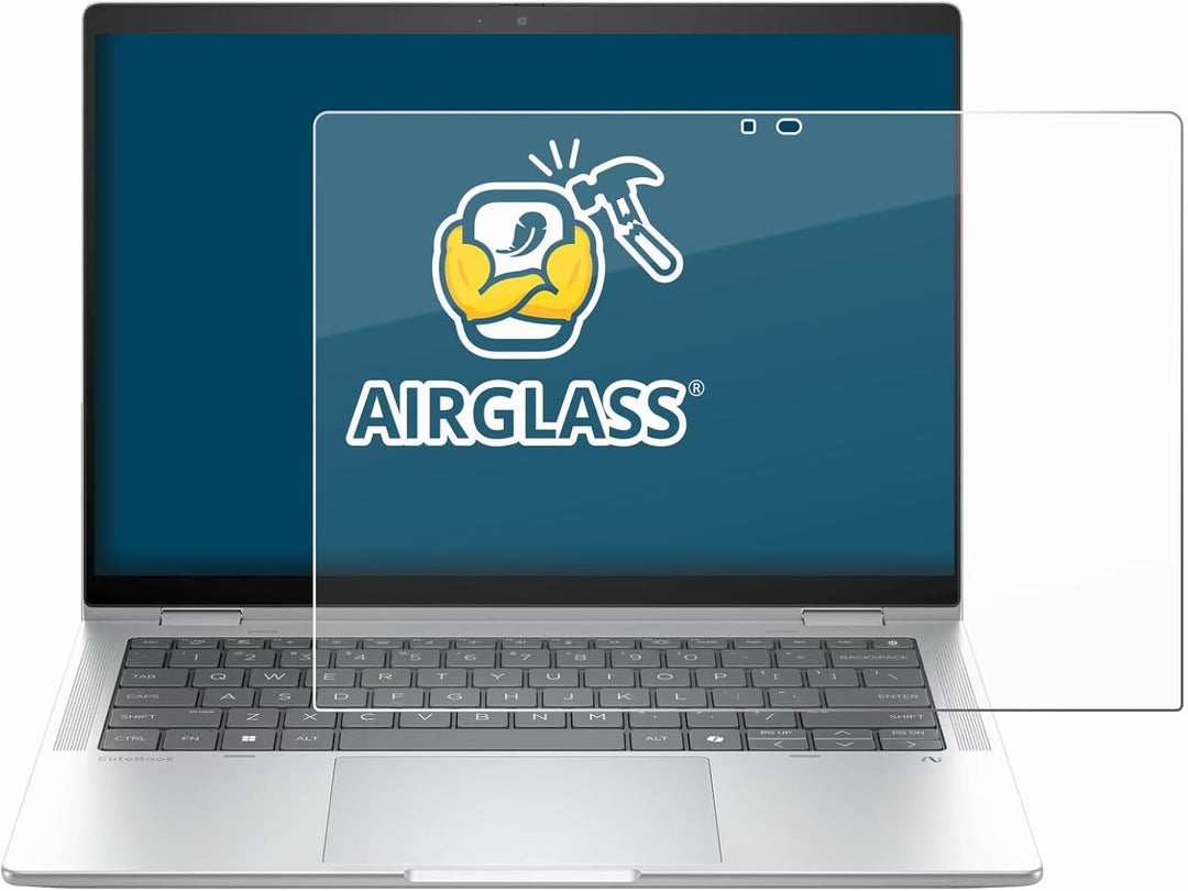 BROTECT Schutzglas für HP EliteBook X Flip G1i 14" Schutzfolie Panzer Folie Glas Displayschutz Made