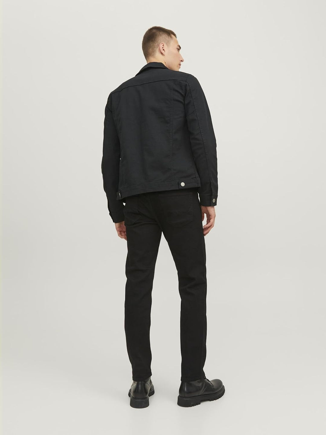 JACK & JONES Herren Jjimike Jjoriginal Am 815 Noos Loose Fit Jeans 29W / 32L Schwarz (Black), 29W /