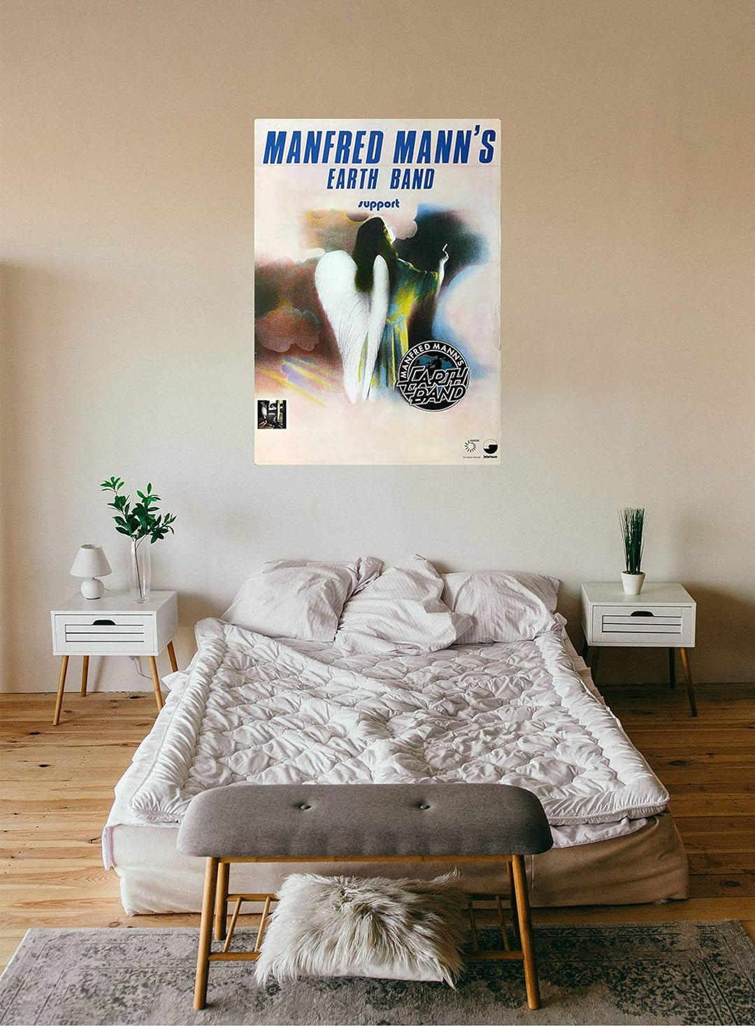 Manfred Mann's Earth Band - Angel Station, Tour 1979 » Konzertplakat/Premium Poster | Live Konzert V