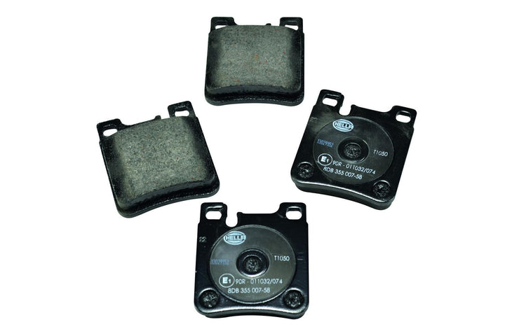 HELLA PAGID 8DB 355 007-581 Bremsbelagsatz - T1050 - Dicke/Stärke: 15.5mm - Bremssystem: Teves - für