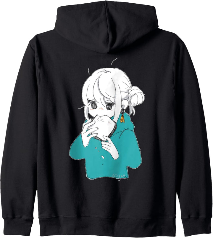 IID-T-0002-Brot Kapuzenjacke