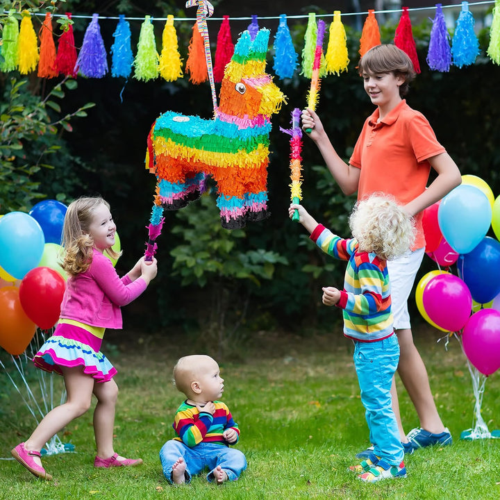 Relaxdays 10026371 Pinata Lama, zum Aufhängen, für Kinder, Mädchen & Jungs, Geburtstag, zum selbst B