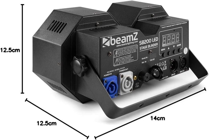 BeamZ S200 Stage Blinder und Stroboskop mit 2x 50 Watt COB LEDs