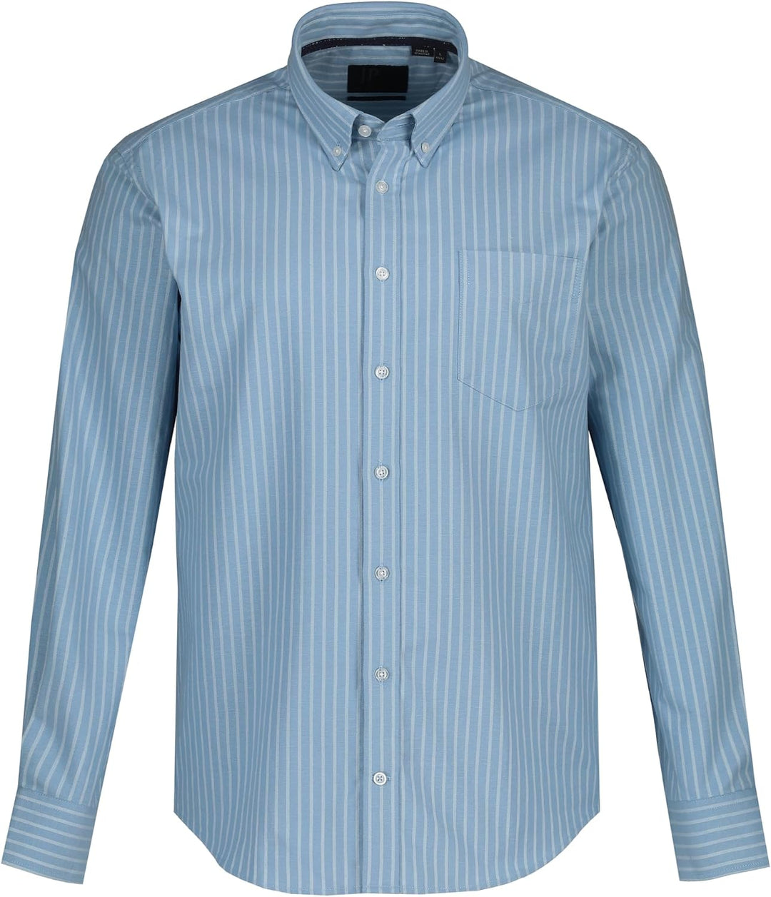 JP 1880 Herren grosse Grössen Übergrössen Menswear L-8XL Oxford-Hemd, Langarm, Buttondown-Kragen, Mo