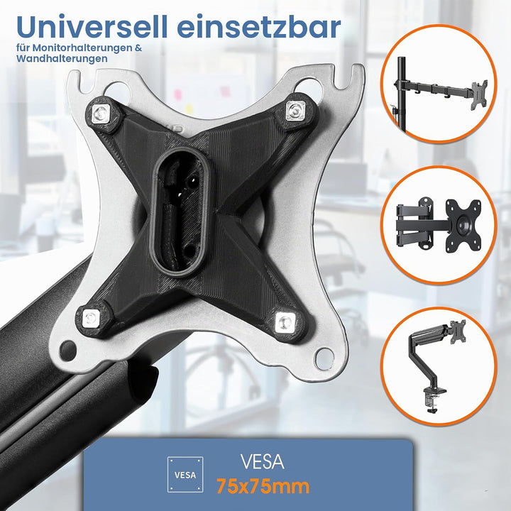 3IDEE VESA Adapter kompatibel mit MSI Optix (G241, G241VC, MAG341CQ, G27C, G27C4, G27CQ4, G27C2, AG3