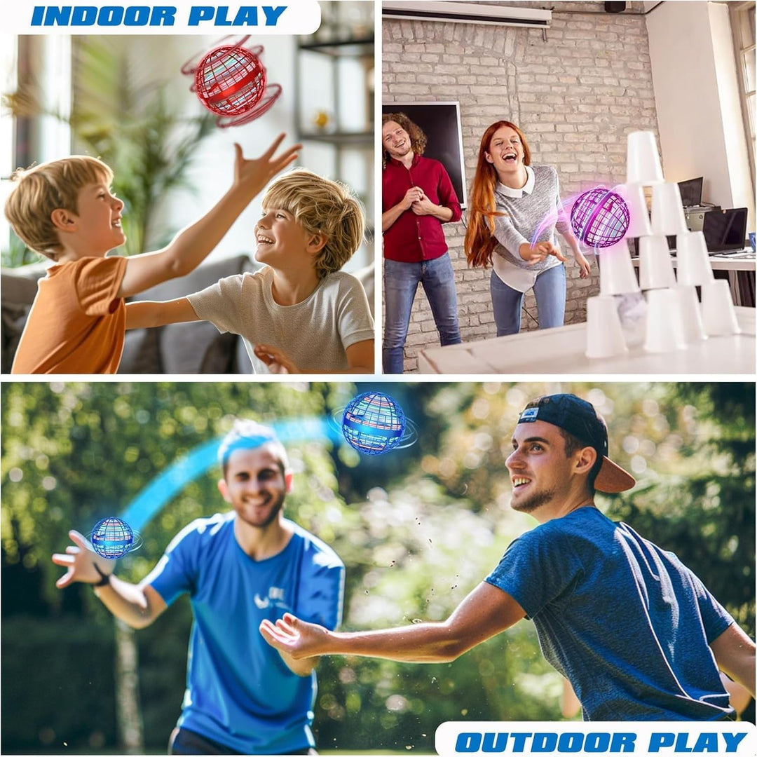 2026 Fliegender Ball Spielzeug FüR Junge, Hover Flying Rotierender Schwebeball Magischer Boomerang S