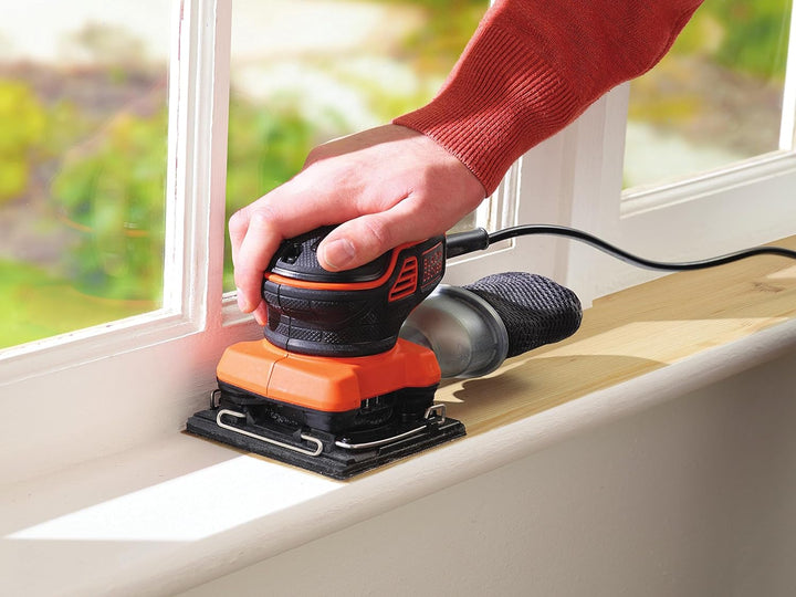 Black + Decker KA450 +amp;-QS Schwingschleifer, 220 W No, No