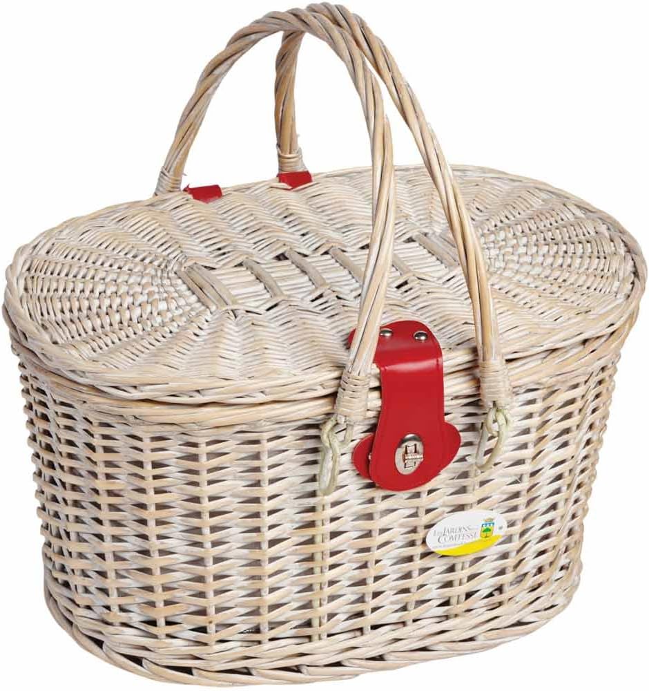 Picknick-Korb Cheverny - Praktisch und solide - 44 x 31 x 24 cm - Aus hochwertigem Geflecht