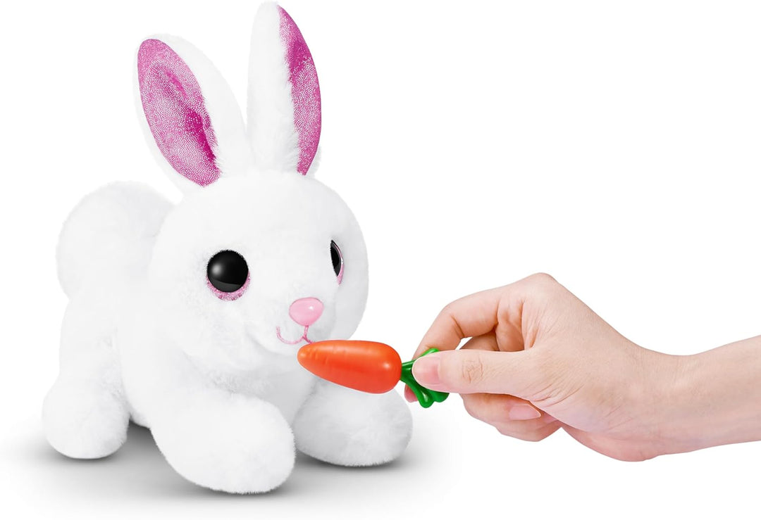 Pets Alive Mama Bunny Surprise von ZURU, realistischer, elektronischer Plüschhasen-Roboter, Überrasc