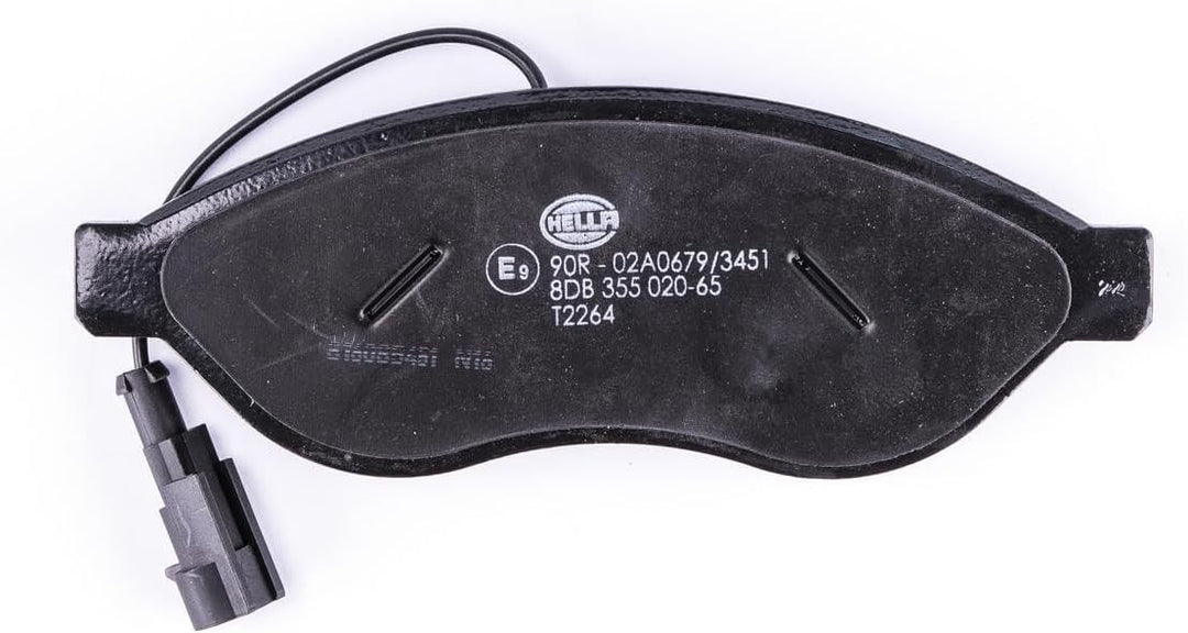 HELLA PAGID 8DB 355 020-651 Bremsbelagsatz - T2264 - Dicke/Stärke: 19mm - Bremssystem: Brembo - mit