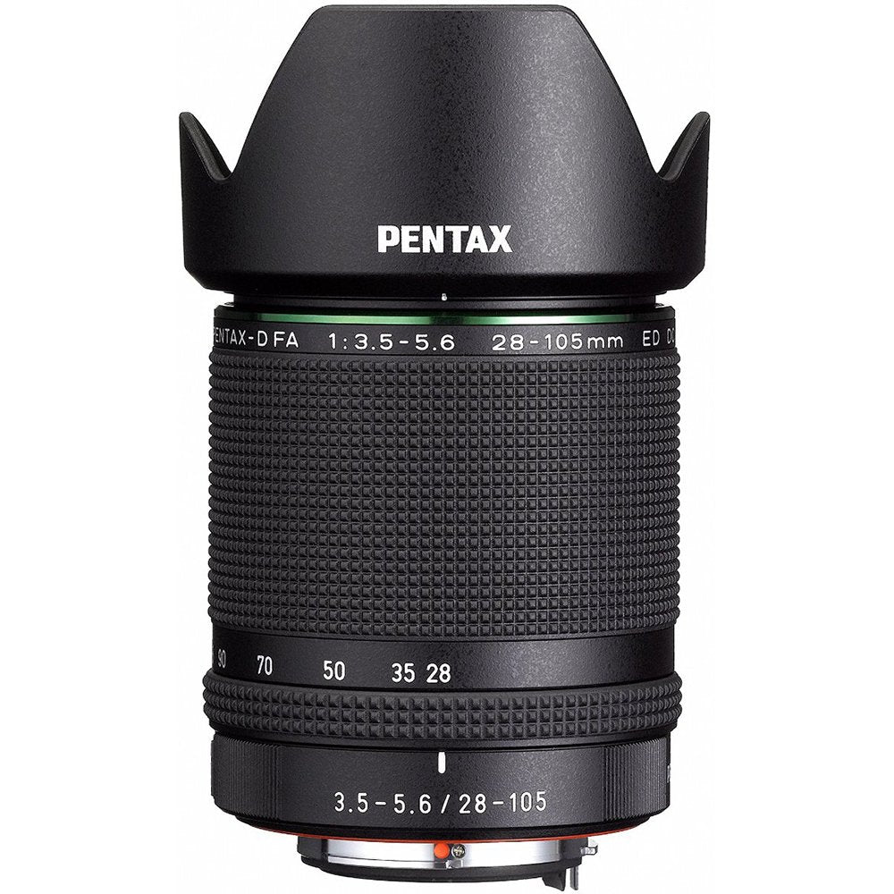 Pentax D FA 28-105mm HD F3.5-5.6 ED DC WR Objektiv schwarz, 28-105mm
