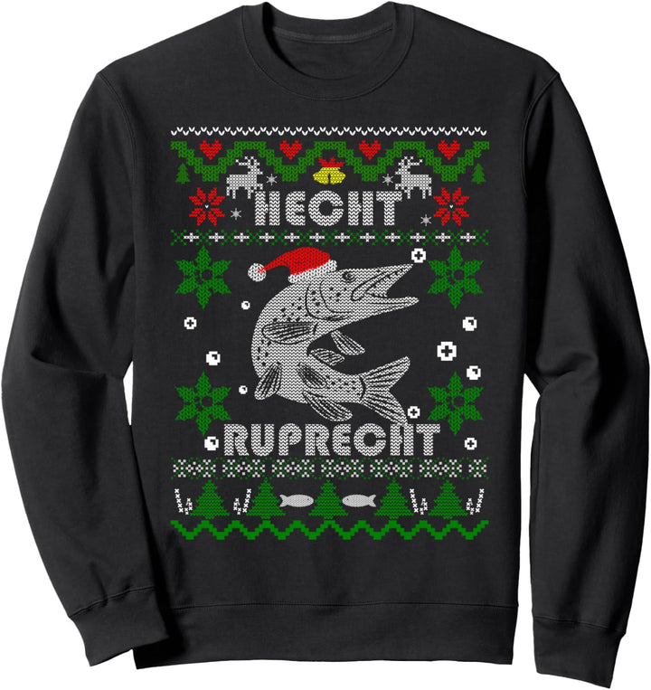 Hecht Ruprecht Lustige Geschenke Weihnachten Ugly Christmas Sweatshirt