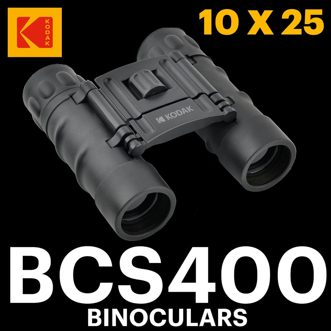 KODAK Fernglas BCS400: Kompaktes Fernglas, 10-fache Vergrösserung, Objektivdurchmesser 25 mm, Umhüll