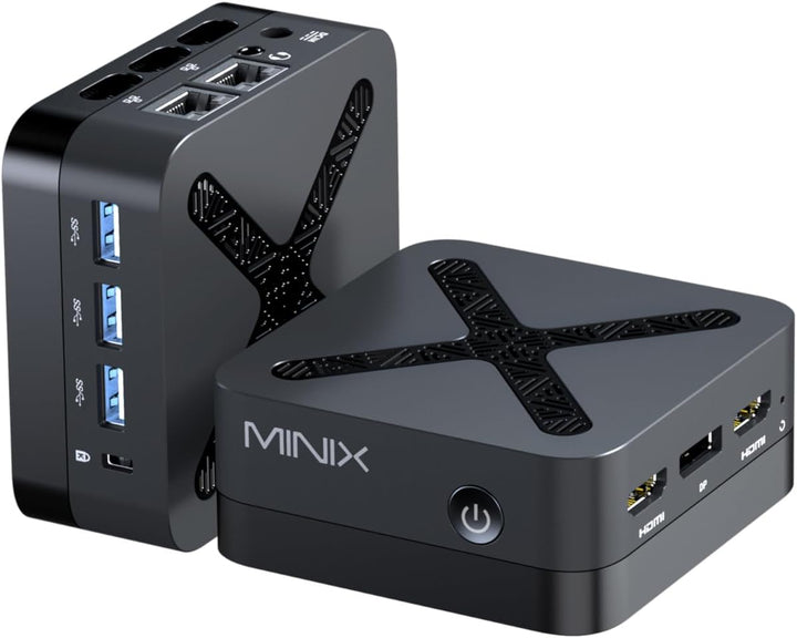 MINIX NEO Z95 Mini PC, Intel 12th Gen N95 (bis zu 3,4 GHz), 16 GB LPDDR5X RAM 512 GB NVMe SSD, Dual