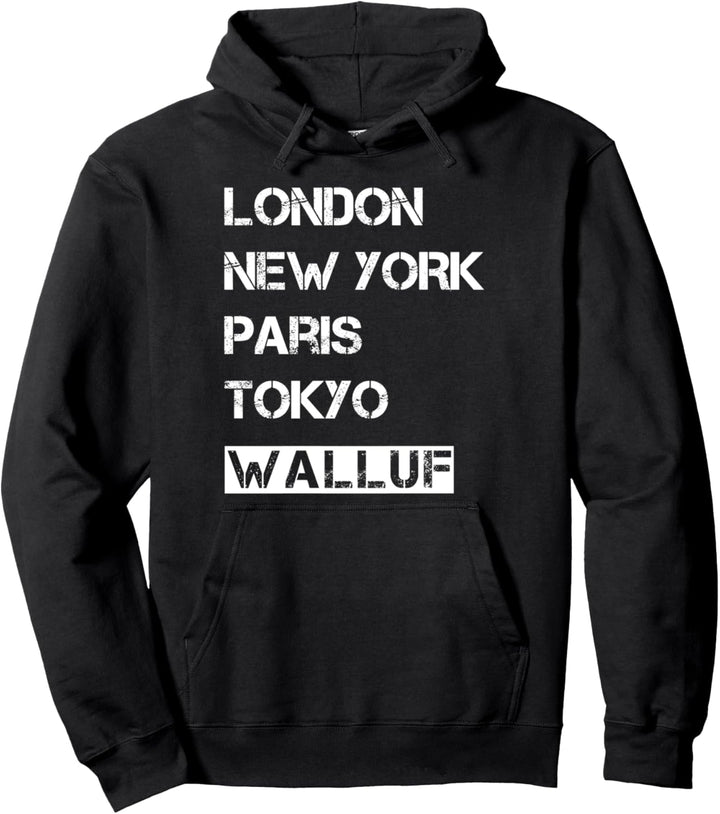 Meine Heimat Walluf! Geburtsort & Heimatliebe Walluf Pullover Hoodie