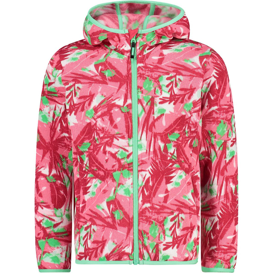 CMP Mädchen Kinderjacke mit Fester Kapuze KID G JACKET FIX HOOD 98 16ZL, 98 16ZL
