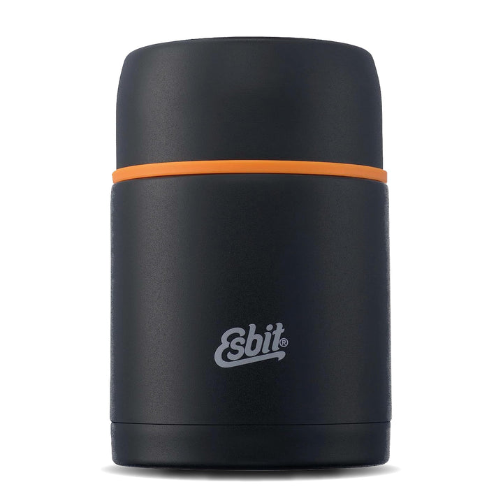Esbit Thermobehälter Classic für Speisen - Warmhaltebehälter 750 ml in Schwarz - aus Edelstahl für w