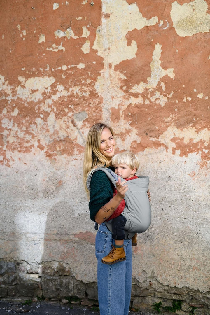 Beco Toddler Babytrage & Kindertrage (9-27 kg) - 100% Baumwoll Trage Kleinkind, Leicht & Atmungsakti