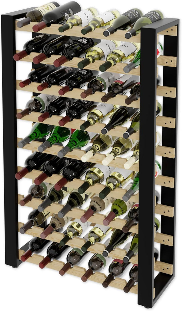 Lenmar Serie RW Weinregal aus Holz für Flaschen, LOFT, Flaschen, Wein, Flaschenregal, Kellerregal, R