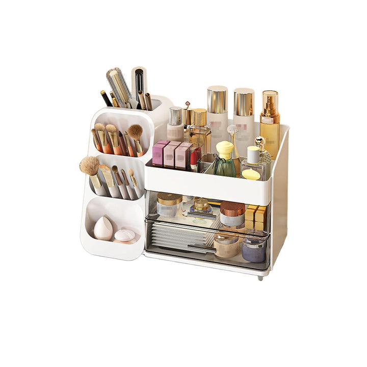 Multifunktion Kosmetik-Organizer mit grossem Fassungsvermögen,Make up Organizer mit Schubladen,Einfa