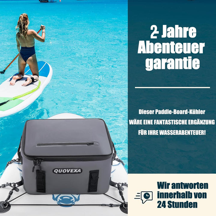 SUP Board Tasche, SUP Kühltasche mit 4 Taschen, SUP Getränkehalter für 30 Dosen, Tragetasche für Pad