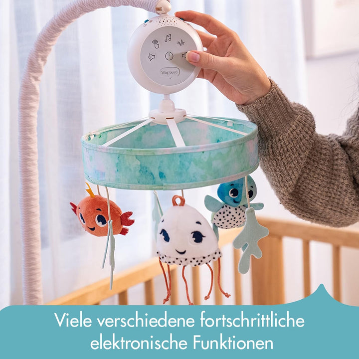 Tiny Love Treasure the Ocean Luxe – Musik-Mobile, Kinderbett-Mobile mit Melodien, Musik-Mobile, Kind