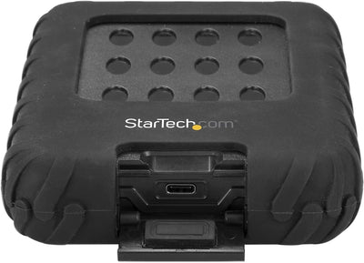 StarTech.com USB 3.1 Externes Festplattengehäuse, 2,5 Zoll SATA SSD/HDD, Robustes SSD / HDD Gehäuse,