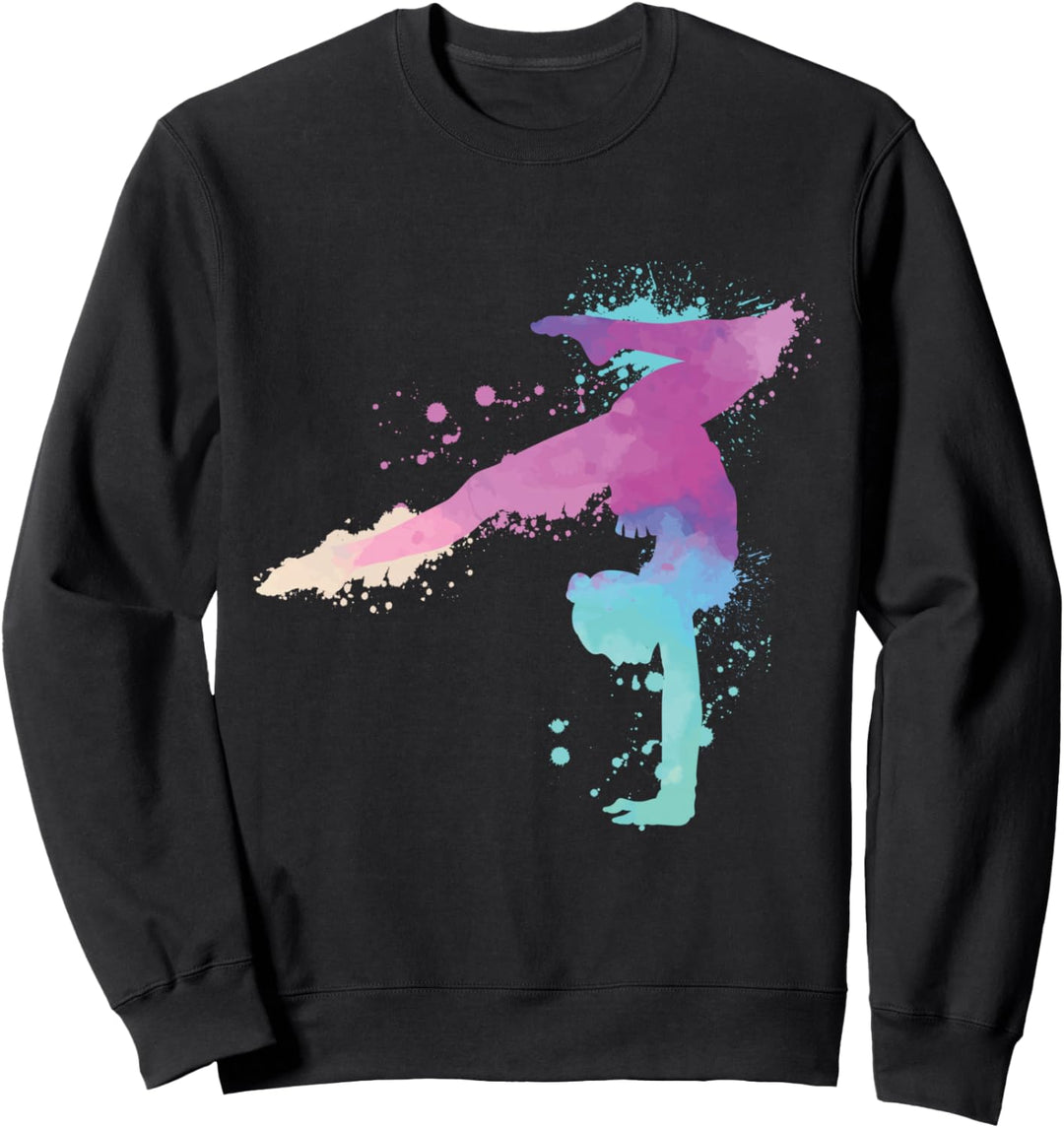 Retro Turnerin | Turnen | Gymnastik Turnen Cooles Outfit Sweatshirt