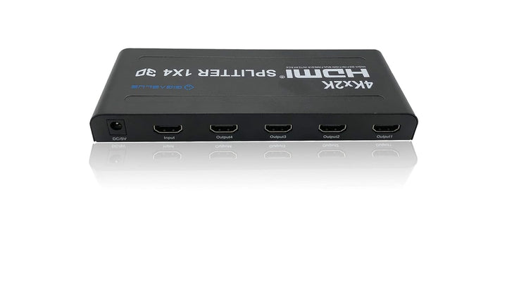 GigaBlue Ultra 4K *HDMI 1.4* Splitter 4K 30Hz für TV, Reciever, Konsole u.v.m. (Splitter 1 IN 4 OUT)