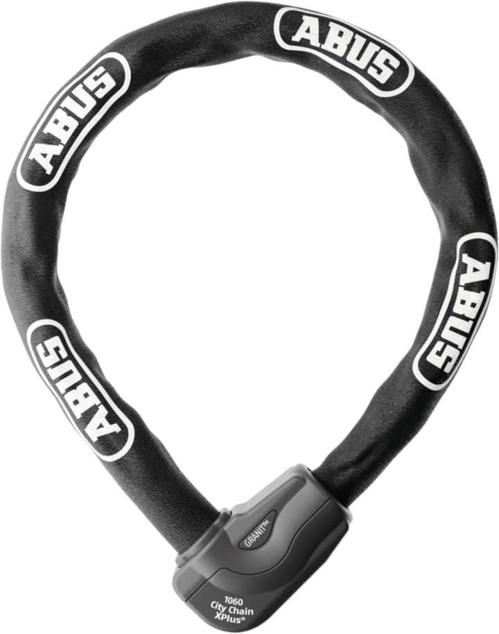 ABUS Kettenschloss Granit CityChain XPlus 1060 – Fahrradschloss aus gehärtetem Stahl – ABUS-Sicherhe