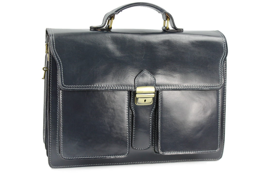 Belli Design Bag B italienische Leder Businesstasche Arbeitstasche Messenger Aktentasche Lehrertasch