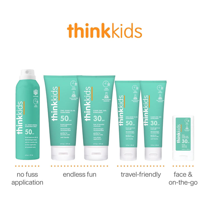 Thinksport Kid 's Safe Sonnenschutz LSF 50 +, 3oz
