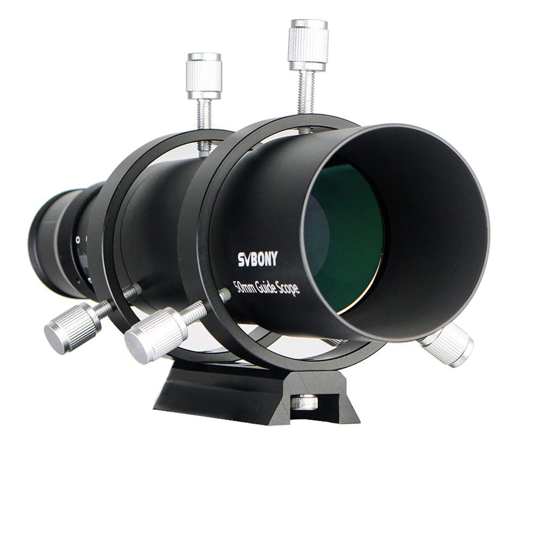 Svbony SV106 Teleskop Guiders, 50mm FMC Teleskope Sucher mit 190mm Brennweite Helical Fokussiergerät