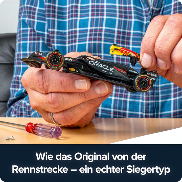 FRANZIS 67245 - Oracle Red Bull Racing Adventskalender 2025 - Modellbausatz im Massstab 1:43, inkl.