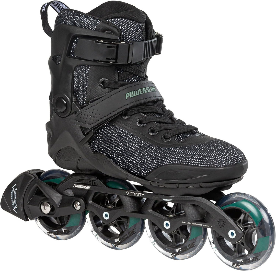 Powerslide Inline Skate Phuzion Enzo BW 90, für Fitness, für Damen und Herren 5, 5